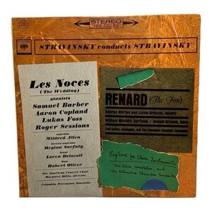 LP Igor Stravinsky - Stravinsky Conducts Stravinsky  Vinyl Record